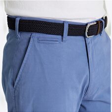 Pegasus Stretch Chino Trouser with Free Belt - MT328